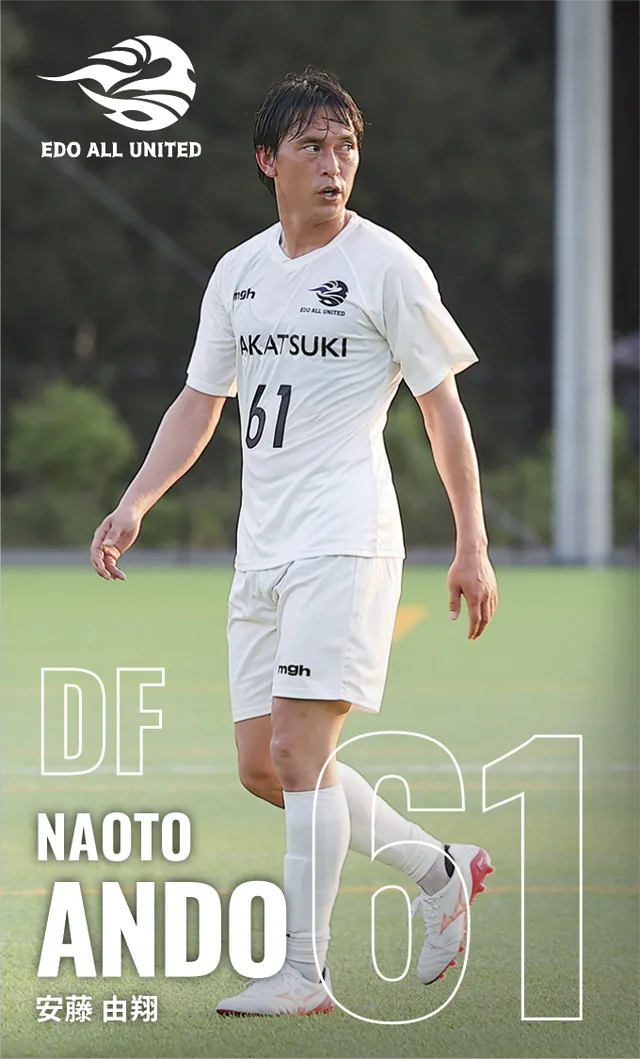 安藤 由翔（背番号61）のカード表面